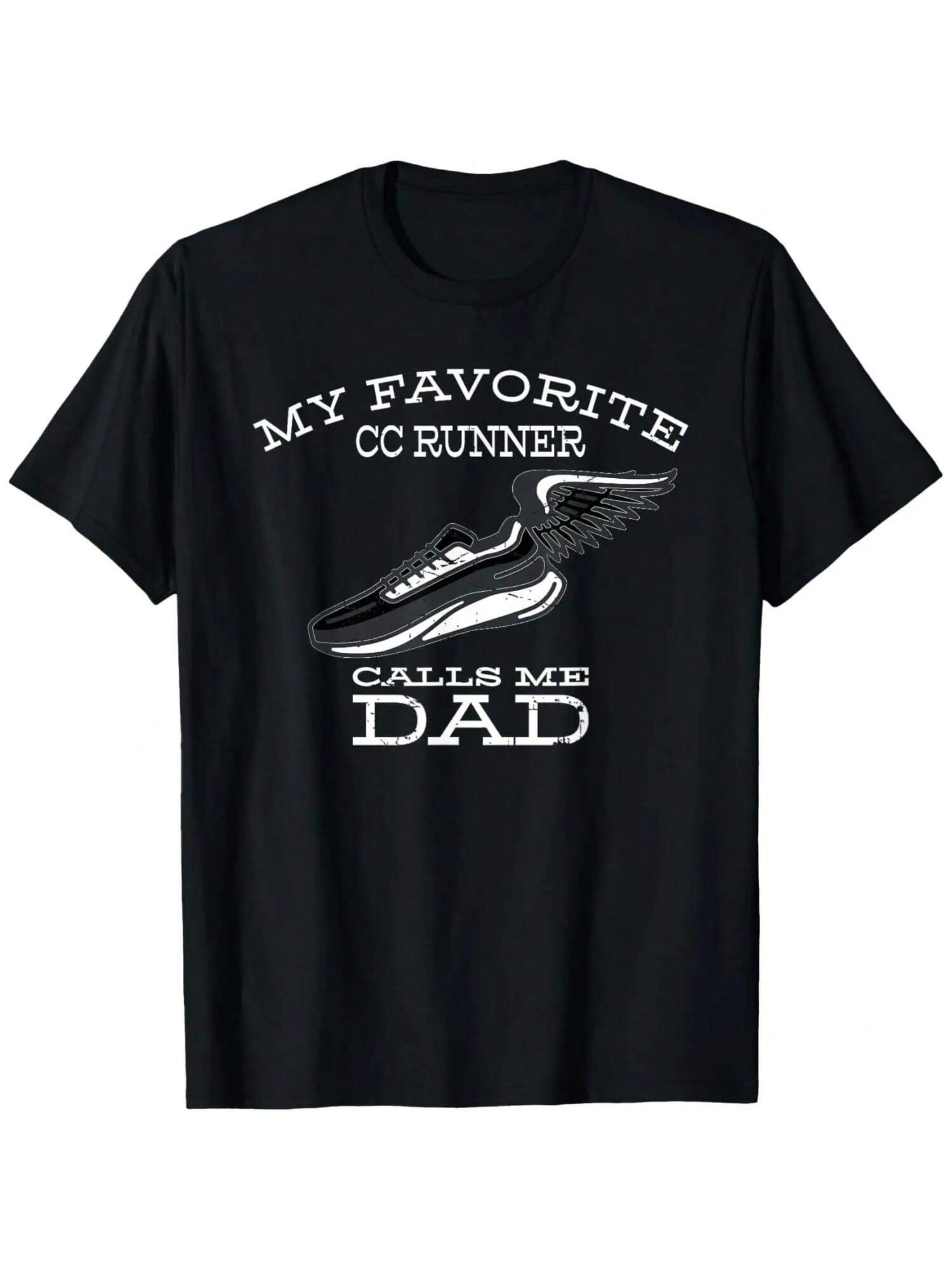 My Favorite Cross Country Runner Calls Me Dad T-Shirt S разноцветный