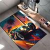 Classic car sunset street carpet Yoga living room room decor children's crawling mat doormat area rug games mat