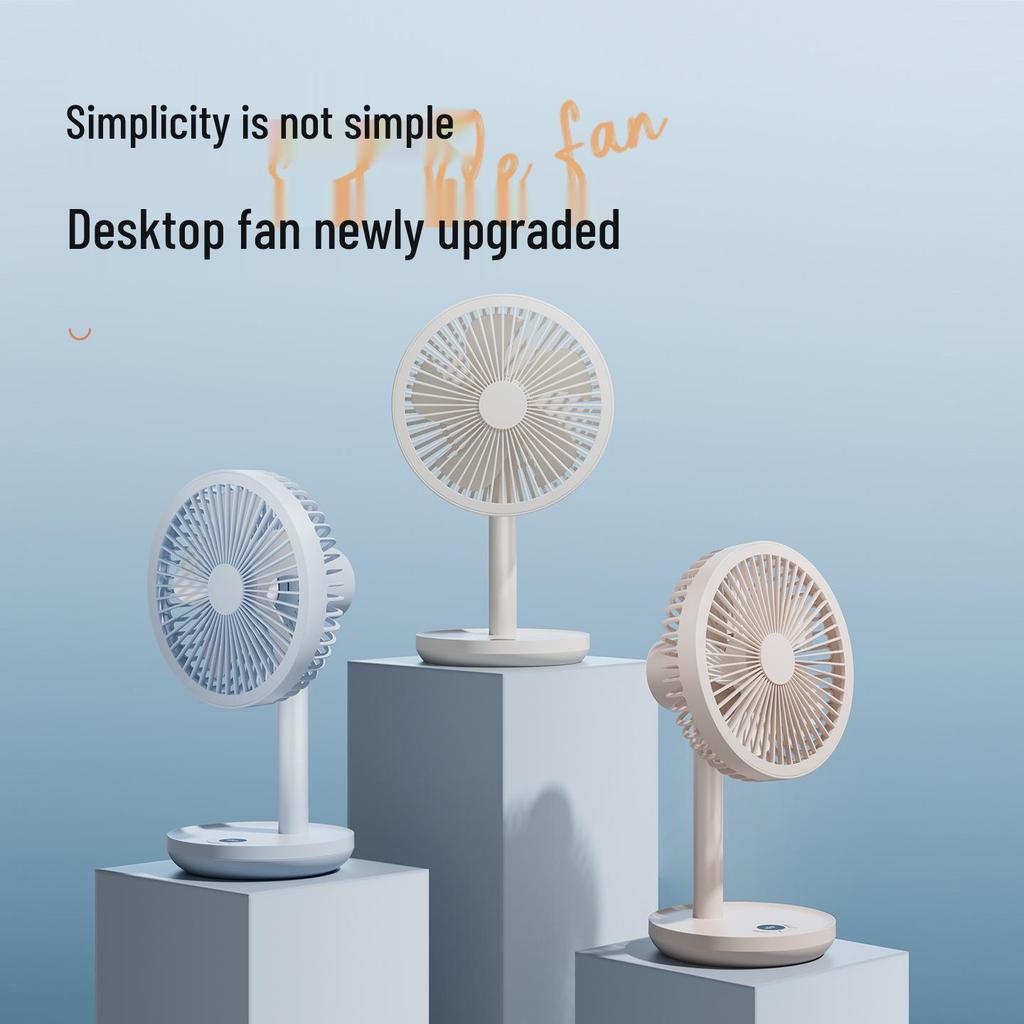 Multi-function Wireless Desktop Oscillating Electric Fan with Timer - High Power for Dormitory Use