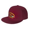 Fashion Christmas Veteran Cap Flat Brim Sun Hat  Street Outings Caps