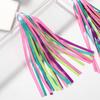 Bike Handlebar Streamers Colorful Bike Streamers Handlebar Ribbons Tassels for Kids Bike Bicycle Baby Carrier Kids Bike Accessories 1Pair