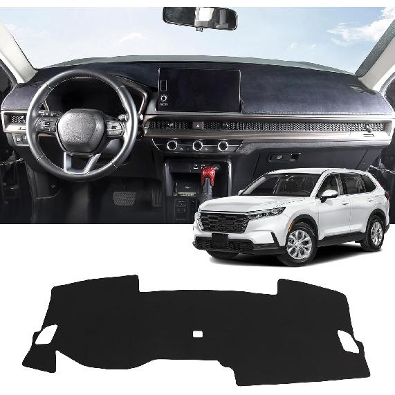 Dash Cover For Honda CRV 2024 2025 2026 Hybrid (Include HEV) Accessories Flannel Dashboard Cover Dash Mat Center Console Cover Sunshield Protector