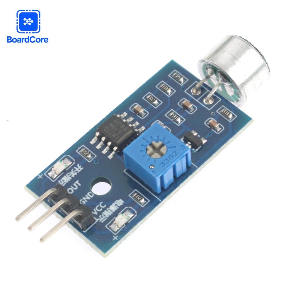 Schallerkennungsmodul, sprachgesteuerter Schalter, Mikrofonmodul für Arduino-Schalter, Smart Home