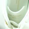 Superbes baskets LOUIS VUITTON ligne timeout Cuir blanc marron Femme 37 Occasion