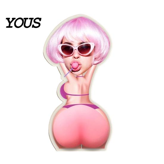 Stress Relief Fridge Magnet Daddy with Soft Tummy, Squeeze Dads Cabinet Belly Refrigerator Magnet, Photo Holder for Kitchen Decor
