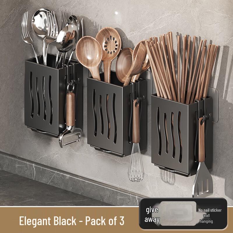 

Zhaoran Gunmetal Grey Iron Tabletop Chopstick Holder