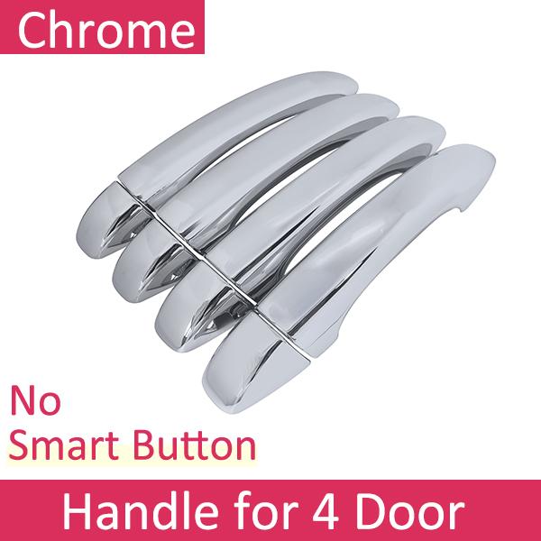 

Chrome Car Door Handle Cover for Renault Captur MK2 JB JE Luxury Exterior Parts Accessories Stickers Trim 4Handle No Button
