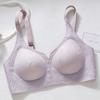Bra for Women Without Steel Rings Soft Support Bra Jacquard Sports Comfort Bra