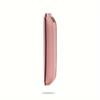 1pc Faux Leather Pen Case with Zipper Portable Elastic Sleeve for Notebooks, Irregular Shape, Daily Office Supplies