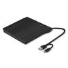 USB3.0 External CDDVD Burners Optical Drive for PC and Laptop with Double USB A & Type C Port
