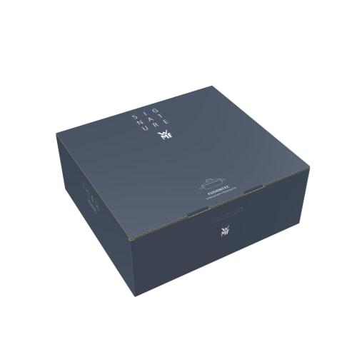 WMF FusionTech Mineral Roaster PL (Platinum) 28cm Double-Handled Pot, Induction and Gas Compatible, Waterless Cooking, Made with Mineral Materials Der