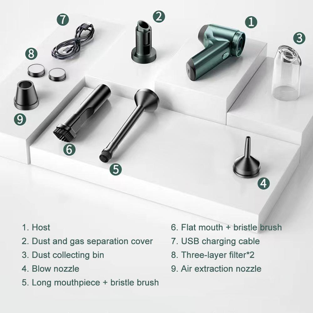 Vacuum Cleaner Wireless Handheld Vacuum Cleaner Wet And Dry Blowing Dust Extraction Car Home Strong Suction Cleaning Machine