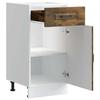 Kitchen Base Cabinet Kalmar Smoked Oak Wood Based Material