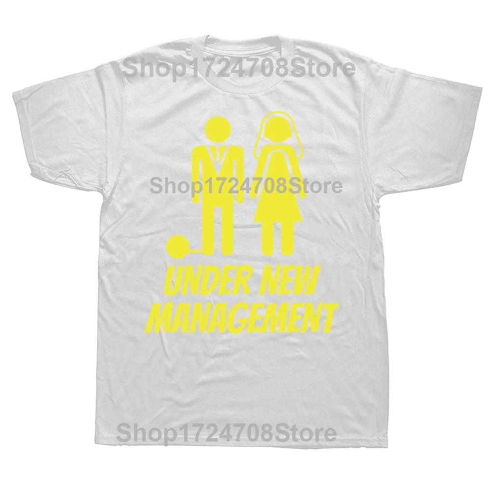 Funny Just Married Graphic T Shirts Men Women Pure Cotton Humor Streetwear Tee Shirt Short Sleeve Unisex Loose Clothing