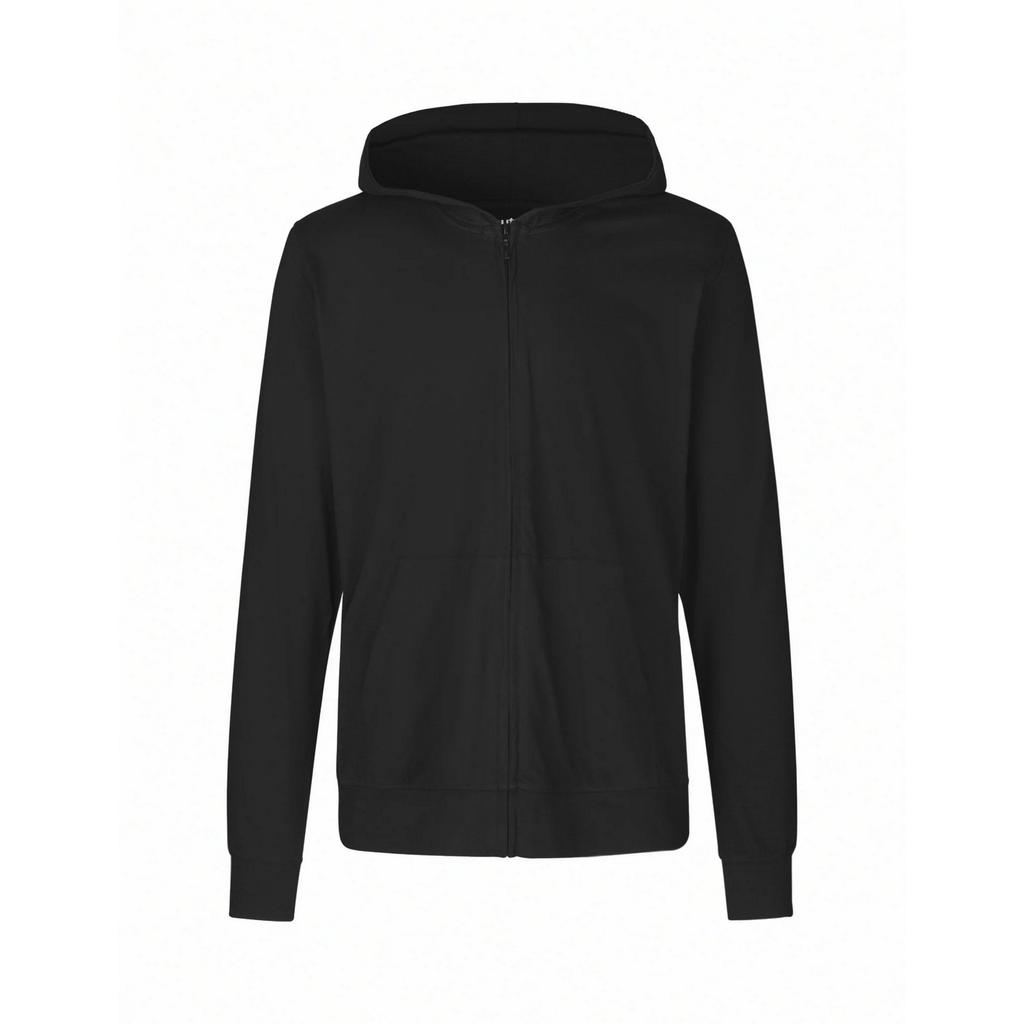 Neutral Unisex Adult Jersey Zipped Hoodie