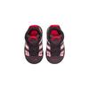 Nike Air More Uptempo TD Medium Ash Siren Red White Baby Sneakers Black DH9722-200
