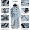 MORGEN SKY Snowboard Ski Outdoor Cold Weather Work Snow Mountain Cold Water Resistance HX421 Wear, One-Piece Jumpsuit, Wear, Snowboarding, Unisex,