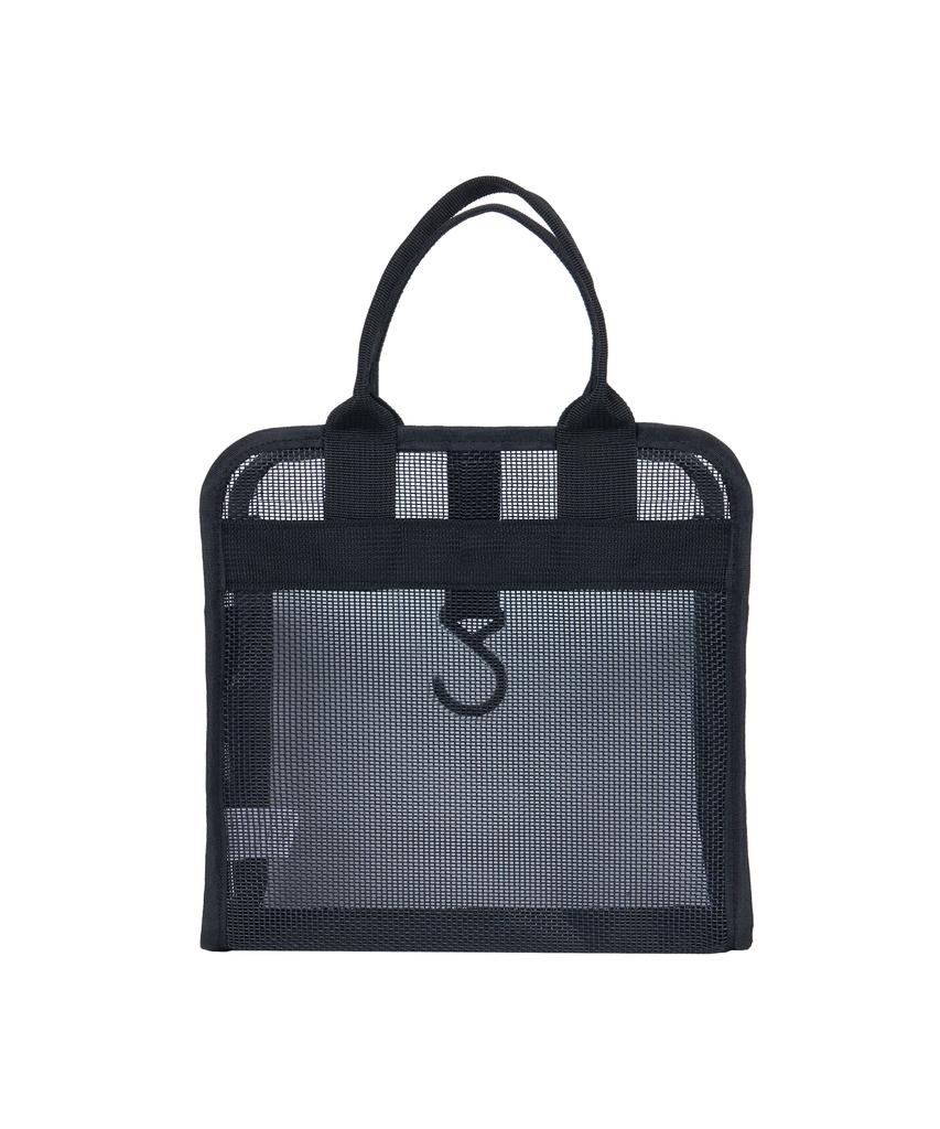 Lenomasuyeongbog Accessories Water Mesh Tote Bag Black Ro-Rb2G021-Bk