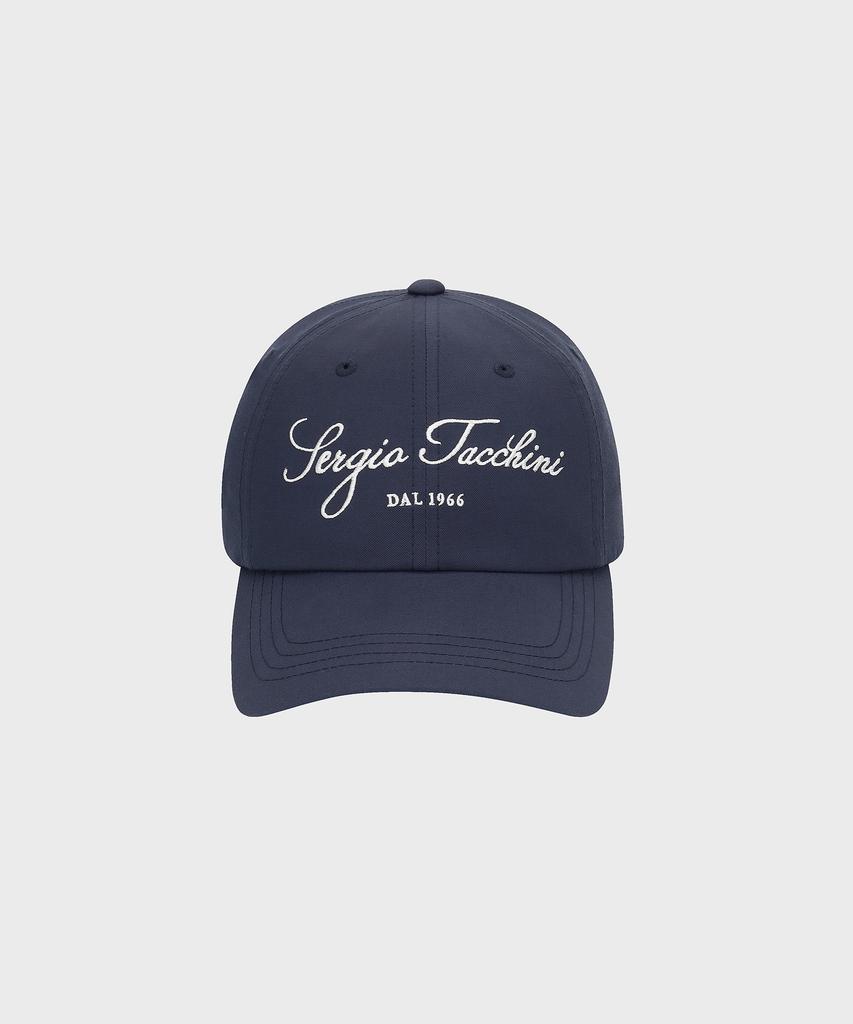 SERGIO TACCHINI U Classic Logo Cotton-Like Ball Cap (Navy)