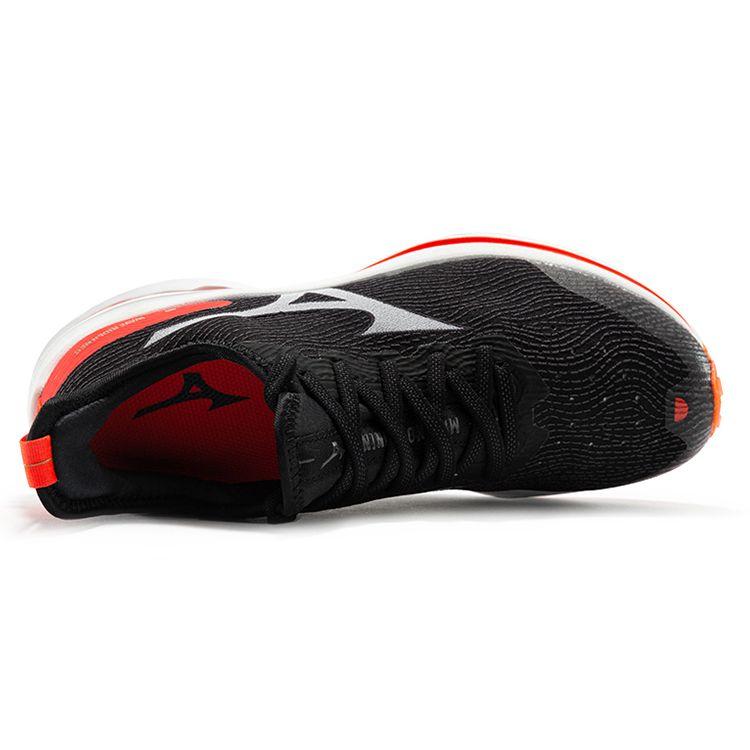 Mizuno Zapatillas de Running de Caña Baja Wave Rider Neo 1 para Hombre Zapatillas Deportivas Negro Rojo J1GC207802