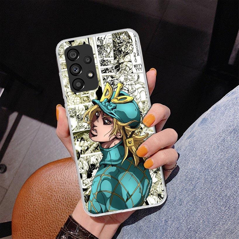 JoJo Adventure Dio Diego Brando Phone Case For Samsung Galaxy A52 A32 A22 A12 A51 A31 A50S A30S A20S A10S Note 20 Ultra 10 Plus