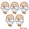 10pcs /Lots Cute Duck Embroidered Applique Cartoon Animal Duck Patch Iron On Patches For Clothing Decoration Diy Hats Bag Sticker 
