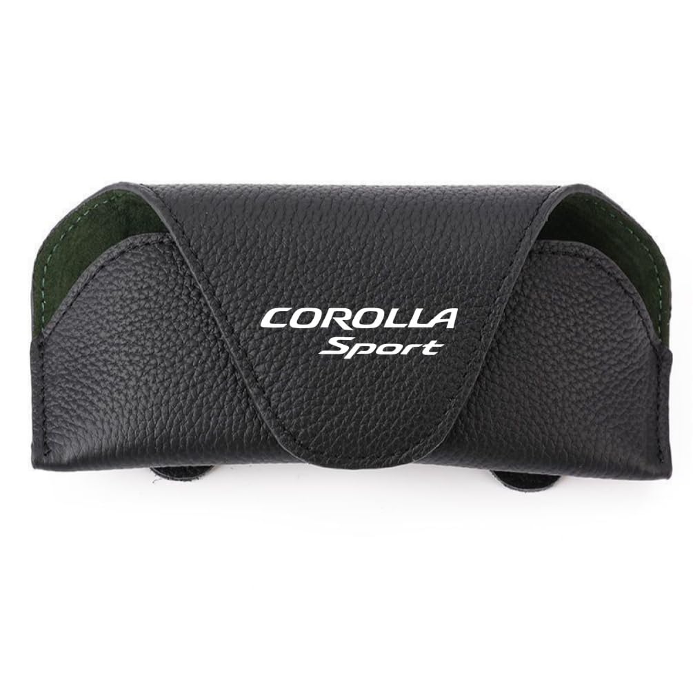 Corolla Sunglasses Eyeglass Compatible with the Corolla Sport 210 Car Glasses Easy Eyeglass Leather Sun Car Interior Car Texture Compatible with
