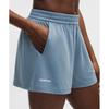 Lululemon Jersey Training Super High Rise Lined Short 2  Steel Blue