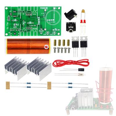 Diy Kit Mini Tesla Coil Plasma Speaker Set Electronic Field Music Project Part