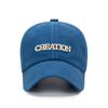Soft-top Baseball Hats for Men and Women Trendy Sun Protection and Shade Three-dimensional Embroidered Baseball Hats