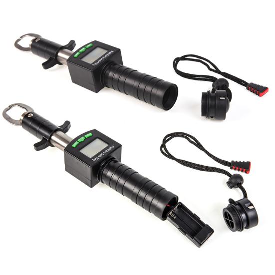 MUQZI Sports Accessory 3 In 1 Digital Grabber Aluminum Fishing Scale Gripper Clamp Tape Measure Tackle