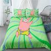 Baby Anime S-Spongebobs Duvet Cover And Pillowcases, Bedding Set Boy Girl Bedroom Decoration Children Single Double Large Size