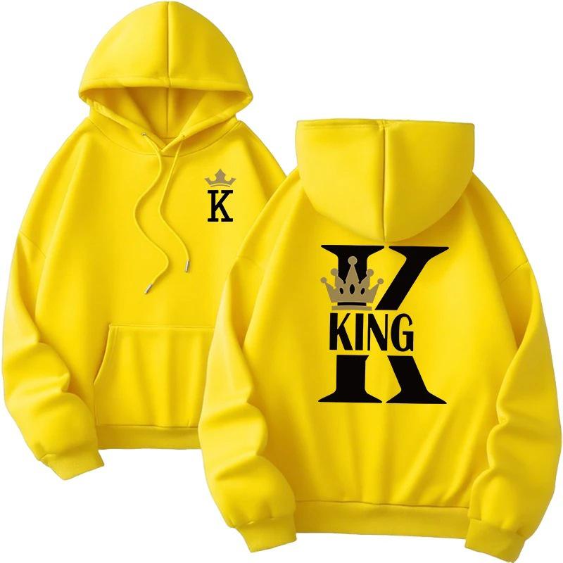 Men's Cross-Border Fashion Print Fleece Hoodie - Autumn Winter Warm Casual Jacket