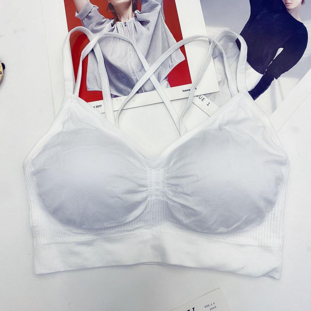 Large Size Beautiful Back Bra Wrap Tube Top Yoga Vest for Women