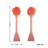 Portable Silicone Facial Cleansing & Makeup Remover Brush - Soft Blackhead Remover Tool