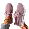 Shoes Women's New Sports Shoes Lace-up Fashionable and Versatile Daily Casual Women's Shoes Mesh Breathable Large Size Women's Shoes
