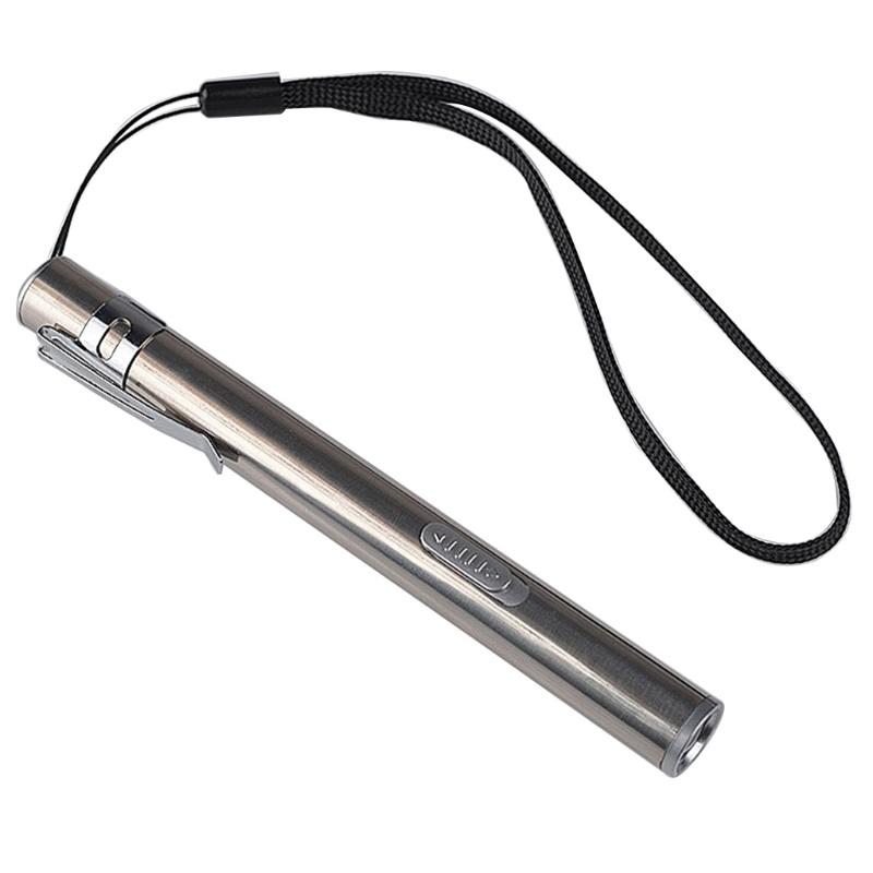 Pen Light Flashlight with USB Cable Rechargeable Small Bright Penlight Mini LED Pen Flashlight Pocket Flashlight Outdoor
