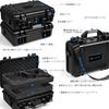 Lekufee Waterproof Hard Carrying Case for GoPro Fluid Pro AI Gimbal & Hero 13/12/11/10/9 Cameras Dual-Layer EVA ABS Shell Travel Storage Bag