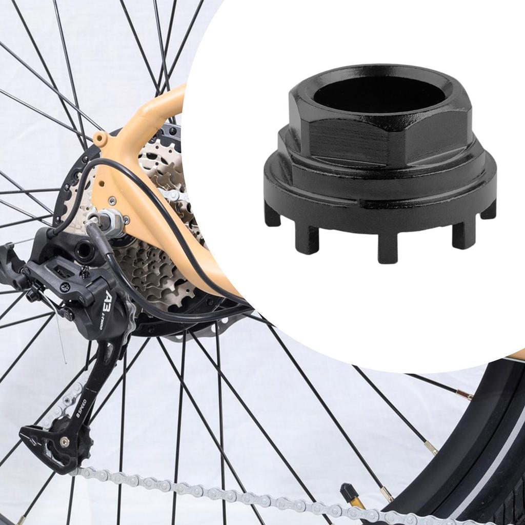 Bicycle BB Cup Removal Tool with Lockring Extractor for Bottom Bracket