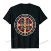 The Saint Benedict Medical Catholic Pullover Tees Camisas Womens Slim Fit Womens Tshirt Printed Tshirt Loose Geek