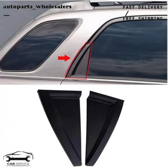 2x Rear Left & Right Door Outside Delta Molding Fit For 2005-2010 Kia Sportage