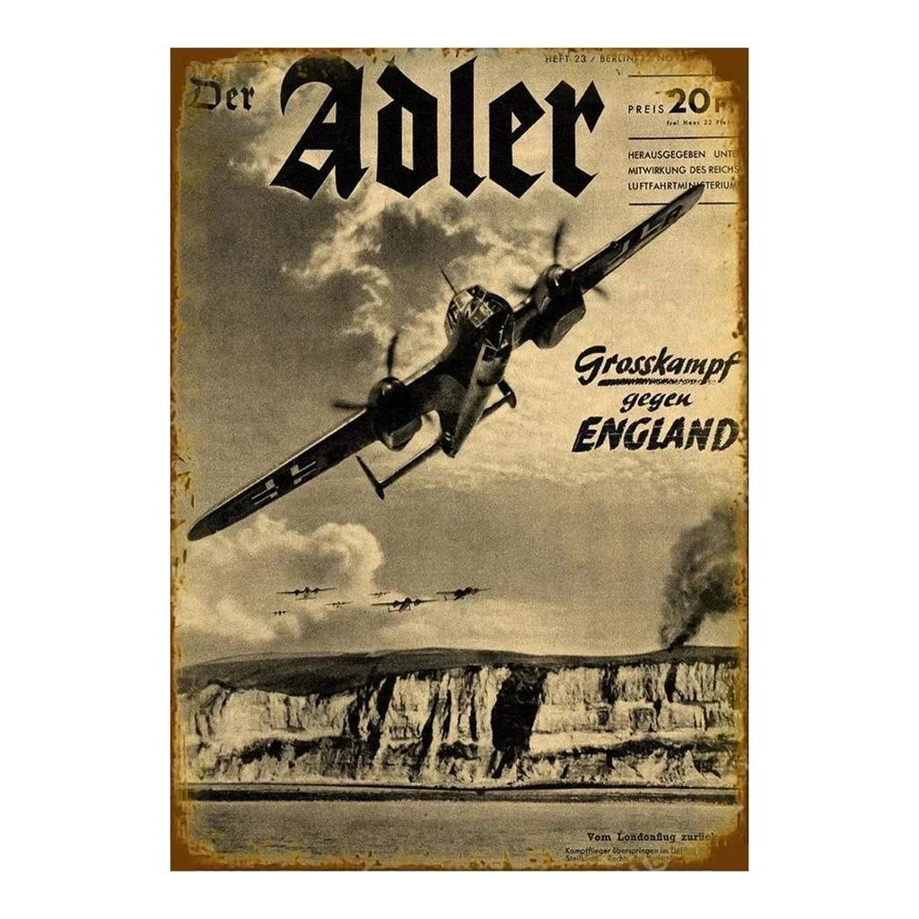 1PC Keep Quiet Vintage German Poster Metal Sign Perfect for Cave Home Bar Garage Cafe Wall Hanging Living Room