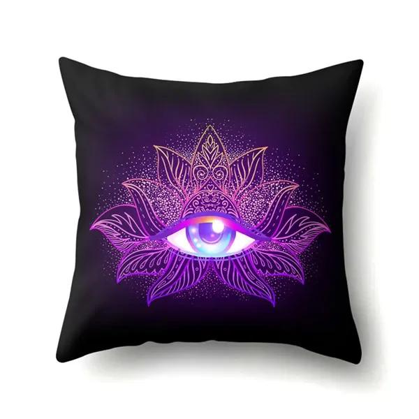 Colorful Exotic Style Abstract Geometric Bohemian Decorative Cushion Cover Square Geometry Pillowcase Home Decor Pillows Cover