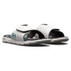 Under Armour Women's Ignite 7 Graphic Footbed Slide Grey Mist Floral 3026029-100