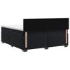 Box Spring Bed with Mattress Black 140 X 190 Cm Velvet