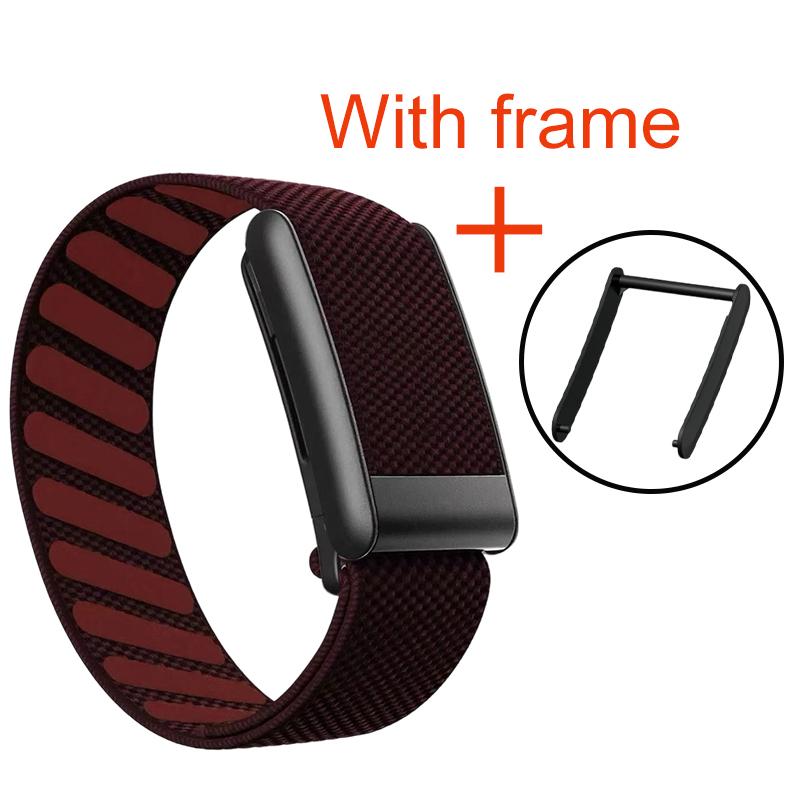 Stretchy Bands for Whoop 5.0 /MG Adjustable Sport Comfort Nylon Elastic Braided Wristbands for Whoop 4.0 Wearable Health Fitness