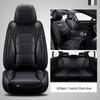 Universal Cartoon Car Seat Cushion - Four Seasons, Wear-Resistant, Dirt-Resistant, Full Surround, Leather Cover for Five-Seaters