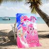 Customizable personalized beach towels Catch! Teenieping themed designs.Suitable for the beach, yoga, sports;ideal as beach accessories