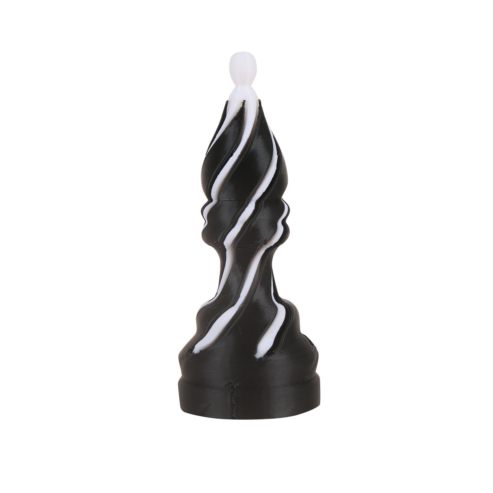 

3D-печатная шахматная серия Bishopa Chess Decompression Toy Spinning Spiral Vortex Spiral для снятия стресса и беспокойства One Size