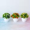 1pc Simulated Plants Flowers Potted Landscapes Garden Celebration Home Decor Outdoor Photography Props Flower Creative Ornaments